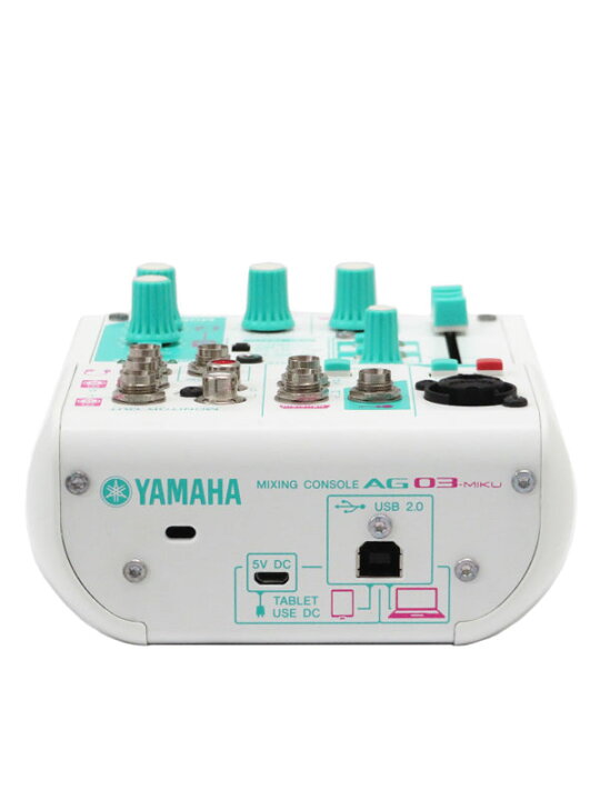 楽天市場】【YAMAHA】ヤマハ『PC用ミキサー』AG03 MIKU 1週間保証 