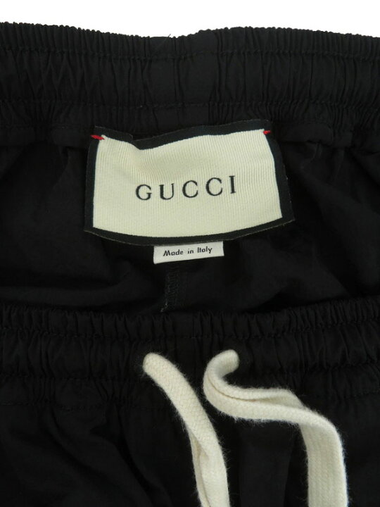 楽天市場】【GUCCI】グッチ『オーバーサイズ ロゴ ナイロンパンツ  