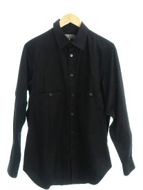 【YOHJI YAMAMOTO POUR HOMME】ヨウジヤマモト『長袖シャツ size2』HR-B30-053 メンズ 1週間保証【中古】