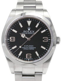 【ROLEX】ロレックス『エクスプローラー1』214270 G番10年頃製 メンズ 自動巻き 12ヶ月保証【中古】