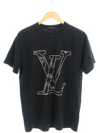【LOUIS VUITTON】ルイヴィトン『NBA ロゴ 半袖Tシャツ sizeS』RM212M NPG HLY10W メンズ 1週間保証【中古】