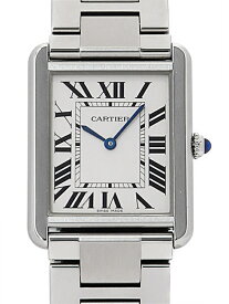 【Cartier】カルティエ『タンクソロLM』W5200014 メンズ クォーツ 3ヶ月保証【中古】
