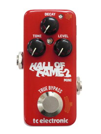 【tc electronic】ティーシーエレクトロニック『リバーブ』HALL OF FAME 2 mini コンパクトエフェクター 1週間保証【中古】