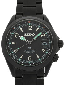 【SEIKO】セイコー『プロスペックス アルピニスト ザ ブラックシリーズ リミテッドエディション』SBDC185 6R35-02F0 メンズ 自動巻き 1ヶ月保証【中古】