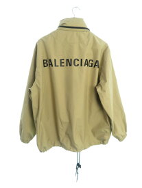 【BALENCIAGA】バレンシアガ『ビッグシルエットナイロンジャケット size34』556168 TC011 メンズ ブルゾン 1週間保証【中古】