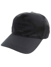 【PRADA】プラダ『ロゴ Re-Nylon キャップ sizeM』2HC179 2DMI 2021 メンズ レディース 帽子 1週間保証【中古】