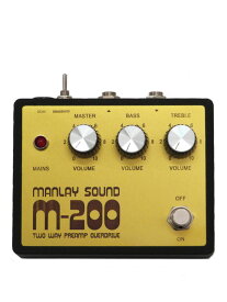 【MANLAY SOUND】マンライサウンド『プリアンプ』M-200 エフェクター 1週間保証【中古】