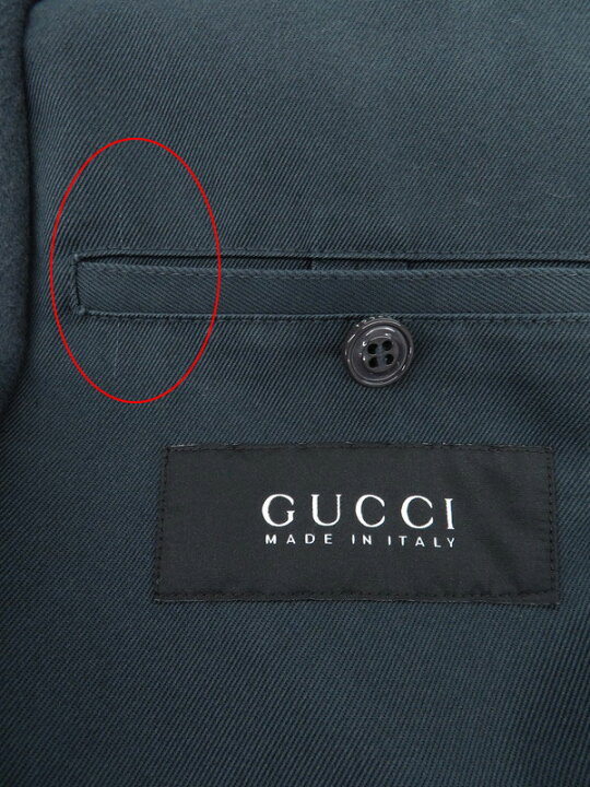 楽天市場】【GUCCI】グッチ『ウールショートコート size48』162328  