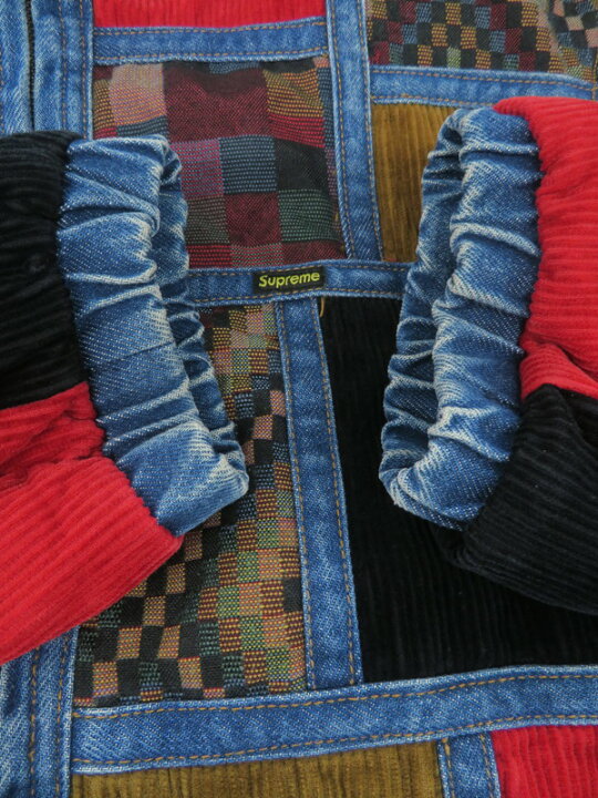 楽天市場】【Supreme】シュプリーム『Corduroy Patchwork Denim Jacket  