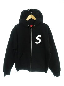 【Supreme】シュプリーム『S Logo Zip Up Hooded Sweatshirt sizeMedium』24FW メンズ ジップアップパーカー 1週間保証【中古】