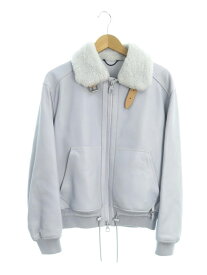 【LOUIS VUITTON】ルイヴィトン『ディアスキン 鹿革 アビエイタージャケット size48』RM222E YBJ HJL45E メンズ レザージャケット 1週間保証【中古】