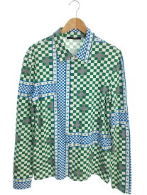【LOUIS VUITTON】ルイヴィトン『プリーテッド スリム ジャージーシャツ sizeXL』RM221 J71 HMY70W メンズ 長袖シャツ 1週間保証【中古】