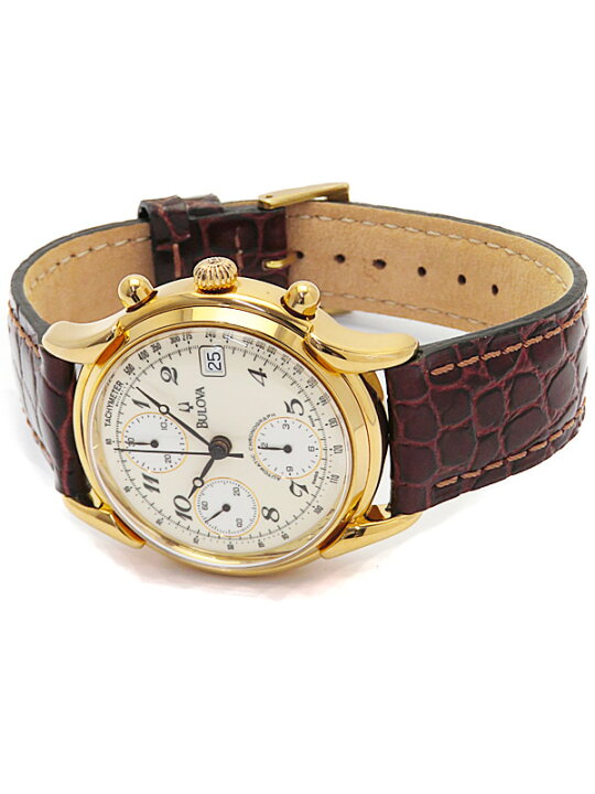 楽天市場】【BULOVA】ブローバ『クロノグラフ アラビア』653150 メンズ 