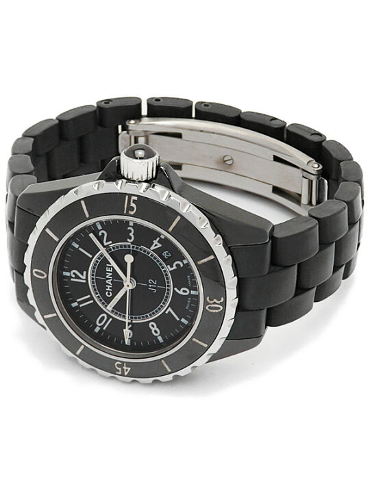 T094 シャネル J12 33mm H0681 クォーツ ギャランティー付き