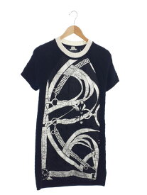 【HERMES】エルメス『中綿キルティング シルク切替 半袖ニットワンピース size40』H2H2822DT レディース 1週間保証【中古】
