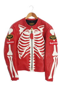 【Supreme】シュプリーム『Vanson Leather Bones Jacket sizeS』17FW メンズ 革ジャン 1週間保証【中古】