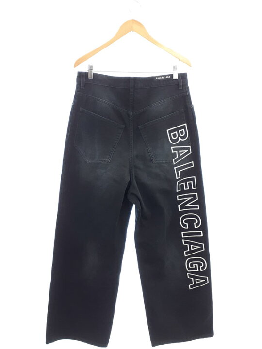 楽天市場】【BALENCIAGA】バレンシアガ『アウトライン ロゴ ジーンズ 
