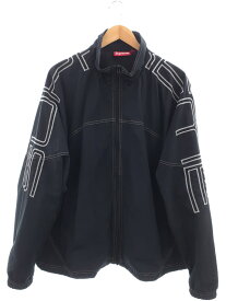 【Supreme】シュプリーム『Spellout Embroidered Track Jacket Pants size上Large/下Medium』25FW メンズ セットアップ 1週間保証【中古】