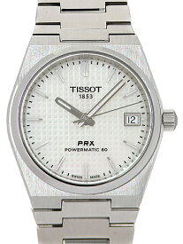 【TISSOT】ティソ『PRX ピーアールエックス パワーマティック 80 35mm』T137.207.11.111.00 メンズ 自動巻き 1ヶ月保証【中古】