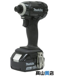 【Makita】【未使用品】マキタ『充電式インパクトドライバ』TD149DRFXB 黒 18V リチウムイオン3.0Ah×2本 アプト 充電器【中古】