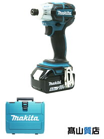 【makita】【未使用品】マキタ『18V 充電式ソフトインパクトドライバ 青 バッテリ/充電器/ケース付』TS141DRGX 電動工具 1週間保証【中古】