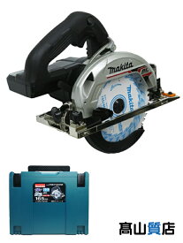 【makita】【未使用品】マキタ『18V 165mm充電式マルノコ バッテリ/充電器/ケース付 黒』HS631DGXSB 電動工具 1週間保証【中古】