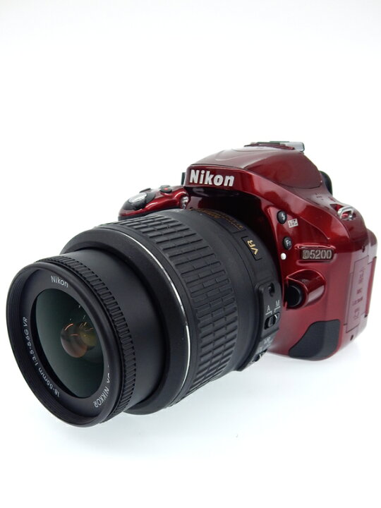 楽天市場】【Nikon】ニコン『D5200 18-55 VR レンズキット』レッド 