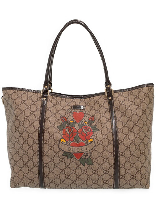 楽天市場】【GUCCI】グッチ『タトゥーハート GGプラス トートバッグ 