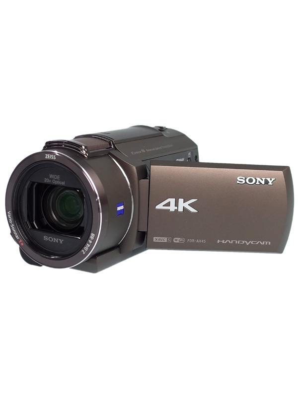 SONY】ソニー『4Kハンディカム』FDR-AX45(TI) ブロンズブラウン 光学20倍 64GB デジタルビデオカメラ 1週間保証 -  isotech-habitat.fr