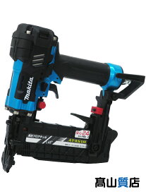 【makita】【未使用品】マキタ『高圧フロアタッカ』AT451HM 青 幅4(MA線)長さ25～50mm エアダスタ付き 1週間保証【中古】