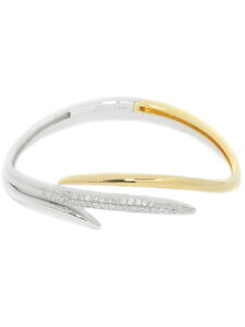 【Tam】田村宗敬『K18YG/K18WG ブレスレット ダイヤモンド0.76ct』1週間保証【中古】b06j/h17A