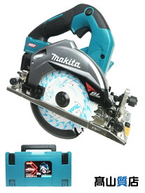 【makita】【未使用品】マキタ『40Vmax 125mm 充電式マルノコ / 青 / バッテリ/充電器/ケース付』HS005GRDX 電動工具 1週間保証【中古】