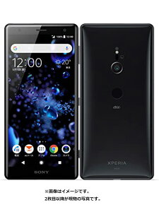 【SONY】【エクスペリア】ソニー『Xperia XZ2 64GB auのみ リキッドブラック』SOV37 2018年5月発売 スマートフォン 1週間保証【中古】
