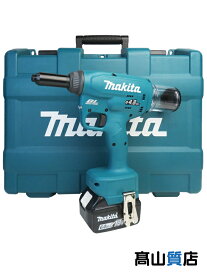 【makita】【未使用品】マキタ『充電式リベッタ』RV150DRG 18V 6.0Ah×1 充電器 ケース付 2.4〜4.8mm対応 電動式リベッタ 1週間保証【中古】