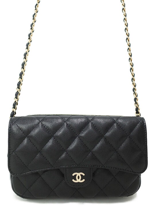 楽天市場】【CHANEL】【ゴールド金具】シャネル『マトラッセ フラップ  