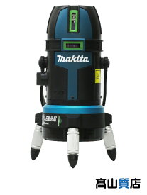 【makita】【未使用品】マキタ『10.8V 充電式屋内・屋外兼用墨出し器(フルライン)』SK507GDZ バッテリー 充電器 三脚別売 レーザー墨出器 1週間保証【中古】