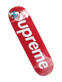 【Supreme】シュプリーム『Smurfs Skateboard BOX LOGO RED フィルム付』2020AW スケートボードデッキ 1週間保証【中古】