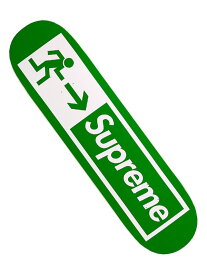 【Supreme】シュプリーム『21SS Supreme Exit Skateboard Deck SS21SB9 グリーン』スケートボードデッキ 1週間保証【中古】