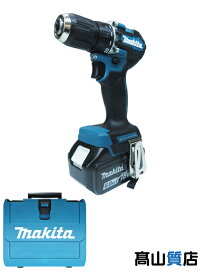 【makita】【未使用品】マキタ『18V 充電式ドライバドリル / バッテリ/充電器/ケース付』DF487DRGX 電動工具【中古】