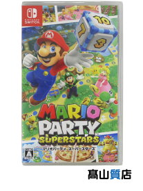 【Nintendo】【未使用品】任天堂『マリオパーティ スーパースターズ』HAC-P-AZ82A Switch ゲームソフト 1週間保証【中古】