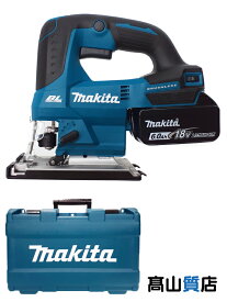 【makita】【未使用品】マキタ『18V 135mm 充電式ジグソー / バッテリ/充電器/ケース付』JV184DRG 電動工具 1週間保証【中古】