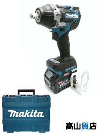 【makita】【未使用品】マキタ『40Vmax 充電式インパクトレンチ バッテリ/充電器/ケース付』TW007GRDX 電動工具 1週間保証【中古】