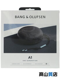 【Bang＆Olufsen】【未使用品】バングアンドオルフセン『Beosound A1 2nd Gen Anthracite Oxygen』ポータブルBluetoothスピーカー 1週間保証【中古】