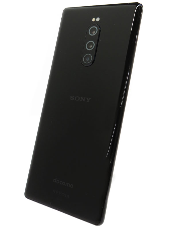 【SONY】ソニー『Xperia 1 64GB SIMロック解除済 ドコモ ブラック』SO-03L スマートフォン 1週間保証【中古】 | 高山質店