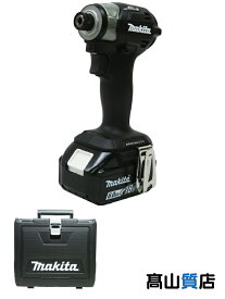 【makita】【未使用品】マキタ『充電式インパクトドライバ / 黒』TD173DXB 電動工具 1週間保証【中古】