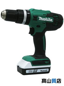 【makita】【未使用品】マキタ『18V 充電式振動ドライバドリル 1.5Ah×2/充電器/ケース付』MHP003DSX 1週間保証【中古】