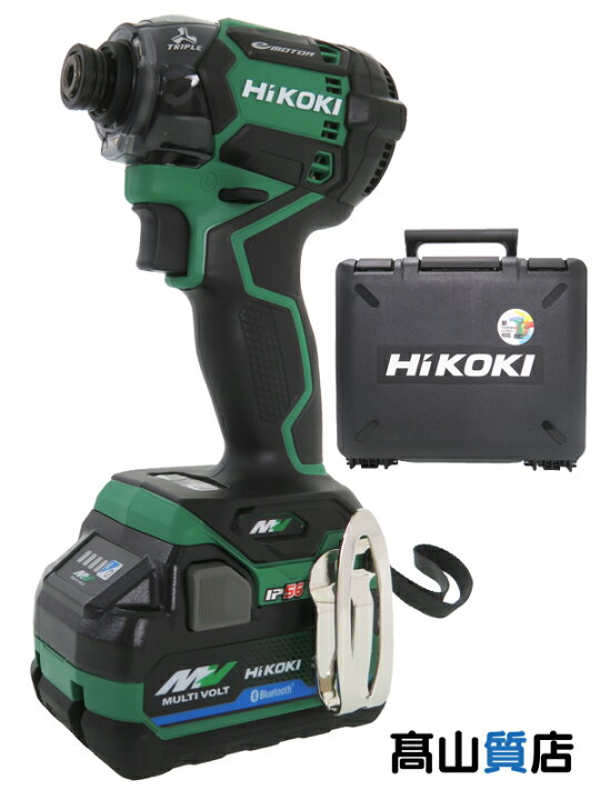 楽天市場】【HiKOKI】【未使用品】ハイコーキ『コードレスインパクト 