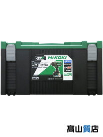 【HiKOKI】【未使用品】ハイコーキ『マルチボルトコードレスインパクトレンチ 電池×2/充電器/ケース付』WR36DF(2XPSZ) 電動工具 1週間保証【中古】