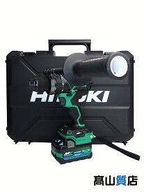 【HiKOKI】【未使用品】ハイコーキ『マルチボルトコードレス振動ドライバドリル 電池×2/充電器/ケース付』DV36DC(2XPSZ) 電動工具 1週間保証【中古】