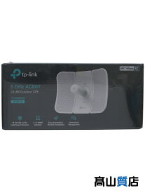 【TP-Link】【未使用品】ティーピ－リンク『5GHz AC 867Mbps 23dBi アウトドア CPE』CPE710 V2 屋外ラジオ 1週間保証【中古】